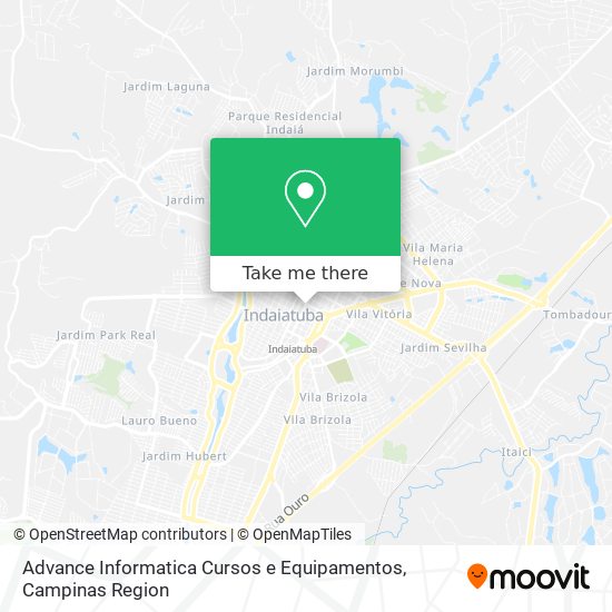 Advance Informatica Cursos e Equipamentos map