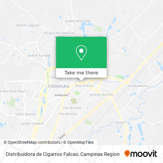 Distribuidora de Cigarros Falcao map