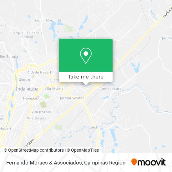 Fernando Moraes & Associados map