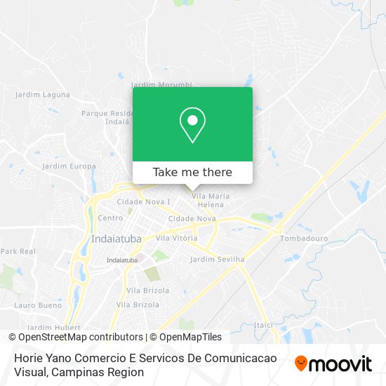 Horie Yano Comercio E Servicos De Comunicacao Visual map