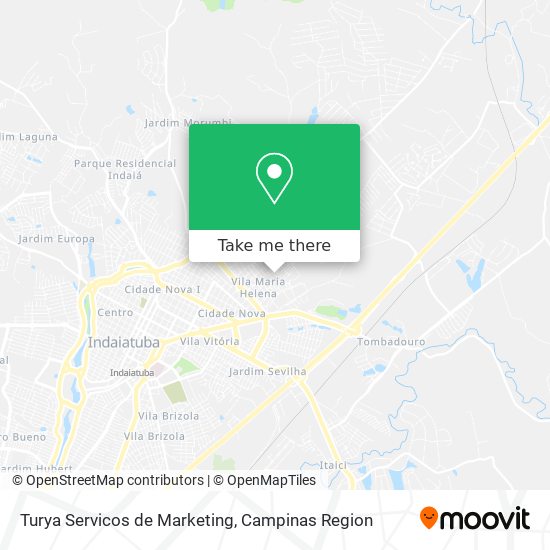 Mapa Turya Servicos de Marketing