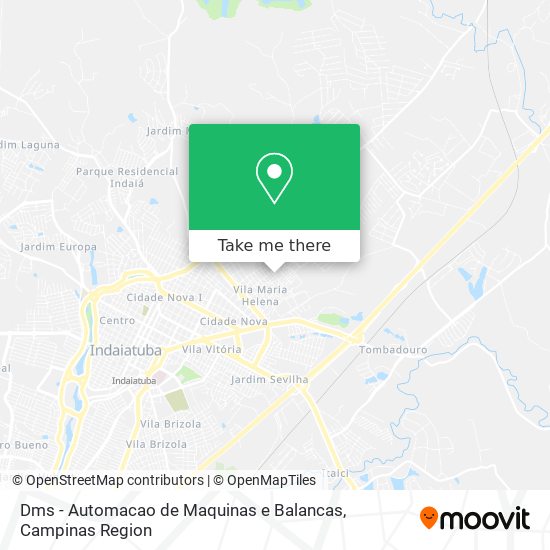 Dms - Automacao de Maquinas e Balancas map