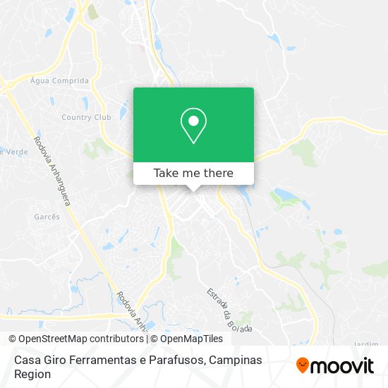 Casa Giro Ferramentas e Parafusos map