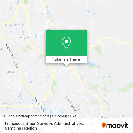 Franciscus Braun Servicos Administrativos map
