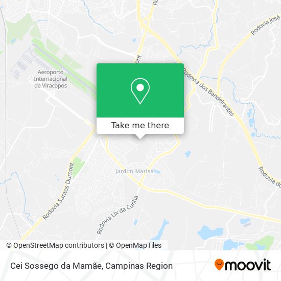 Cei Sossego da Mamãe map