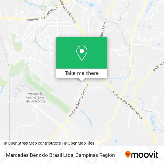 Mercedes Benz do Brasil Ltda map