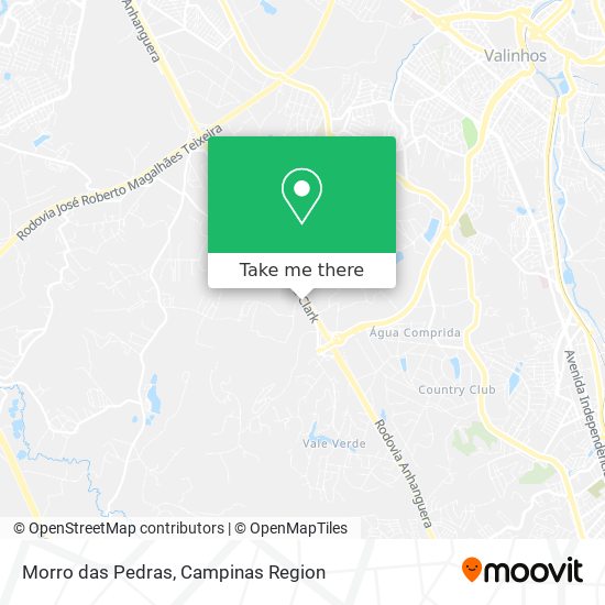 Morro das Pedras map