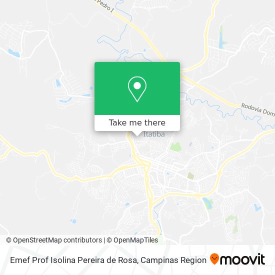 Emef Prof Isolina Pereira de Rosa map