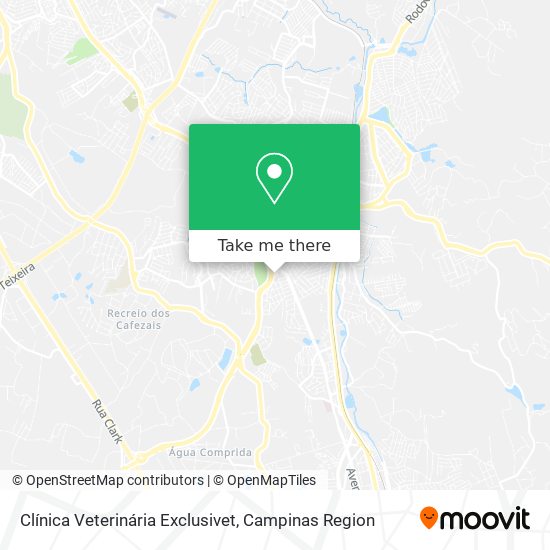 Clínica Veterinária Exclusivet map
