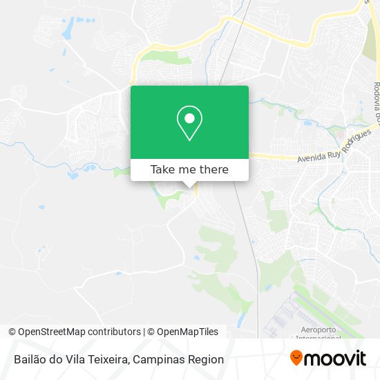 Bailão do Vila Teixeira map