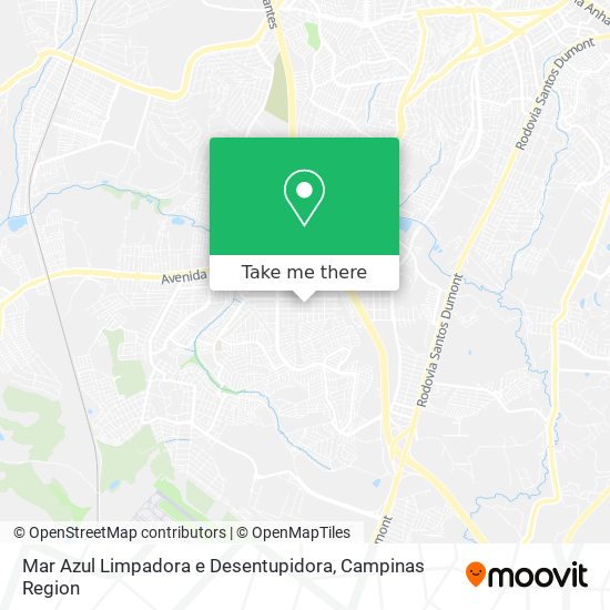 Mar Azul Limpadora e Desentupidora map