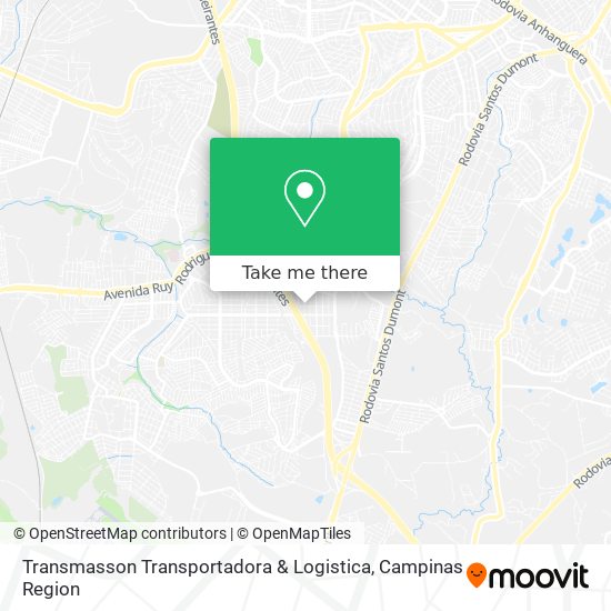 Transmasson Transportadora & Logistica map