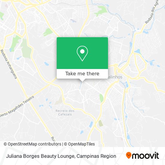 Juliana Borges Beauty Lounge map