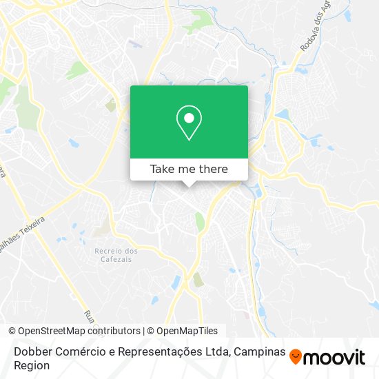 Dobber Comércio e Representações Ltda map