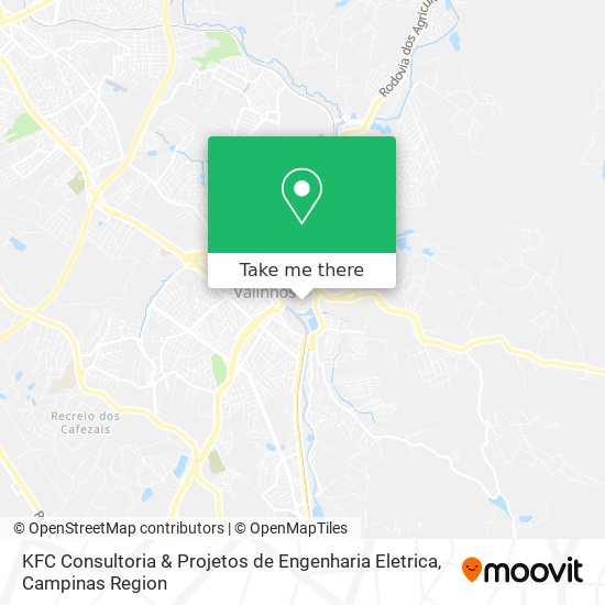 KFC Consultoria & Projetos de Engenharia Eletrica map