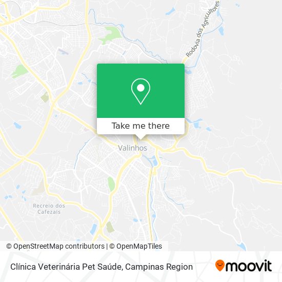 Clínica Veterinária Pet Saúde map