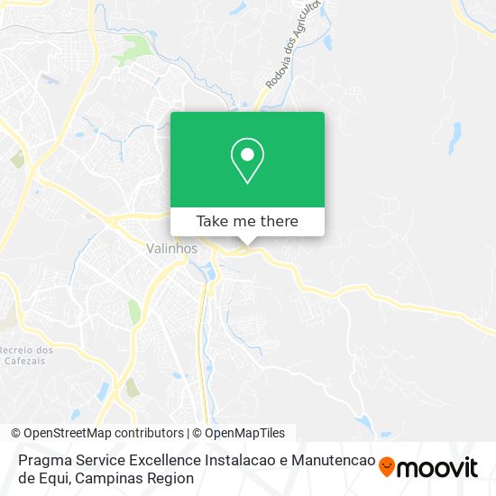 Pragma Service Excellence Instalacao e Manutencao de Equi map