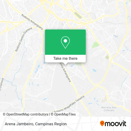 Arena Jambeiro map