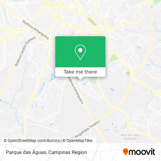 Parque das Águas map