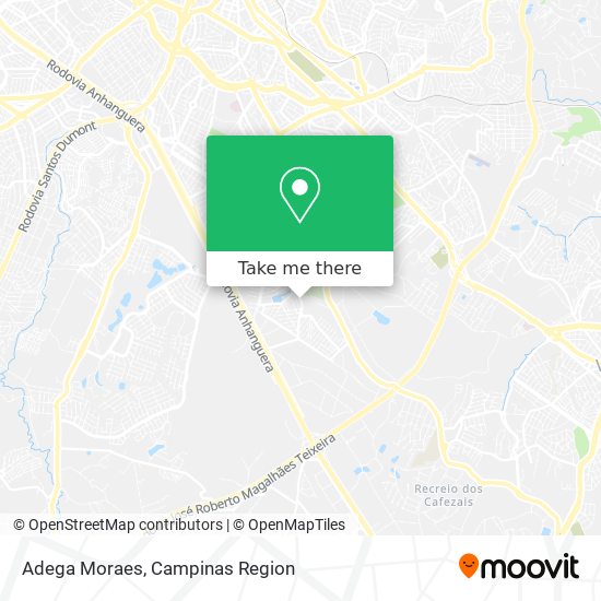 Adega Moraes map