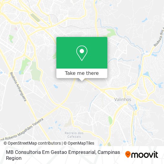 MB Consultoria Em Gestao Empresarial map