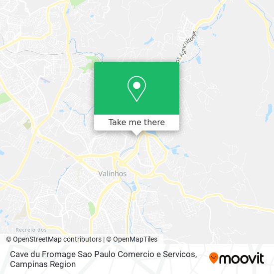 Cave du Fromage Sao Paulo Comercio e Servicos map