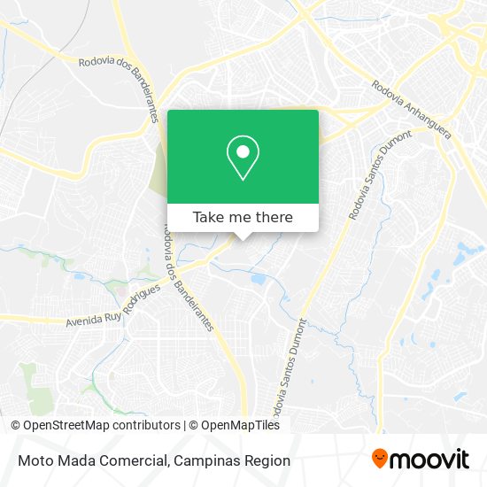 Moto Mada Comercial map