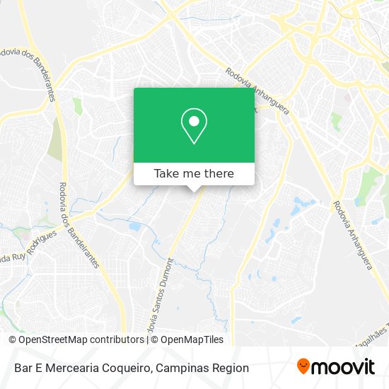 Bar E Mercearia Coqueiro map