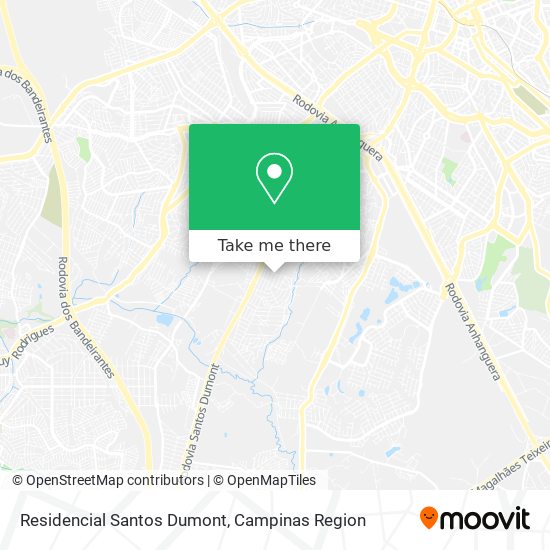 Residencial Santos Dumont map