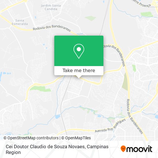 Cei Doutor Claudio de Souza Novaes map