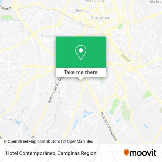 Hotel Contemporâneo map