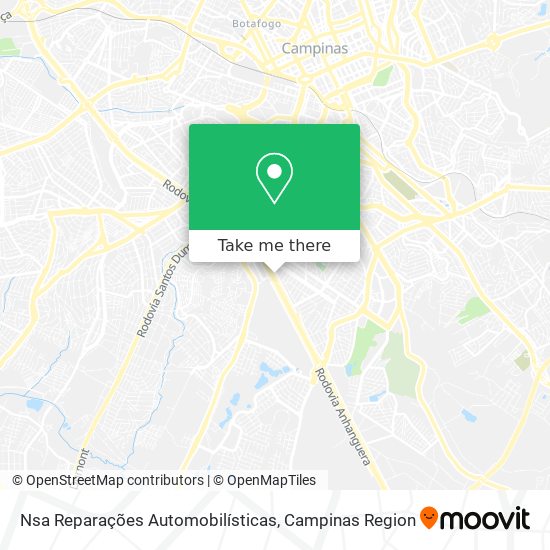 Nsa Reparações Automobilísticas map