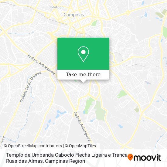 Templo de Umbanda Caboclo Flecha Ligeira e Tranca Ruas das Almas map