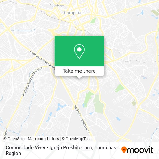 Comunidade Viver - Igreja Presbiteriana map