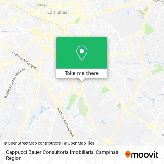 Cappucci Bauer Consultoria Imobiliária map
