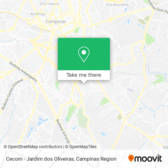 Cecom - Jardim dos Oliveiras map