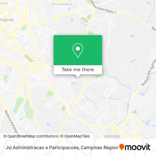 Jvj Administracao e Participacoes map