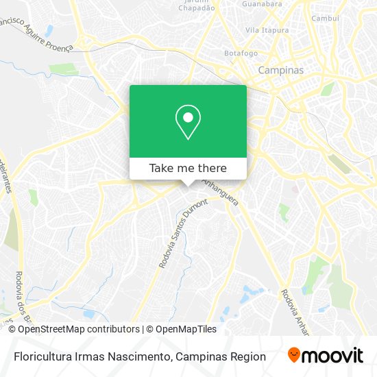 Floricultura Irmas Nascimento map