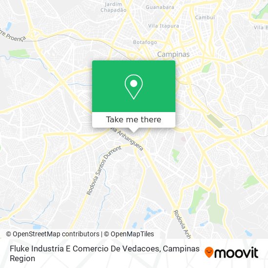 Fluke Industria E Comercio De Vedacoes map