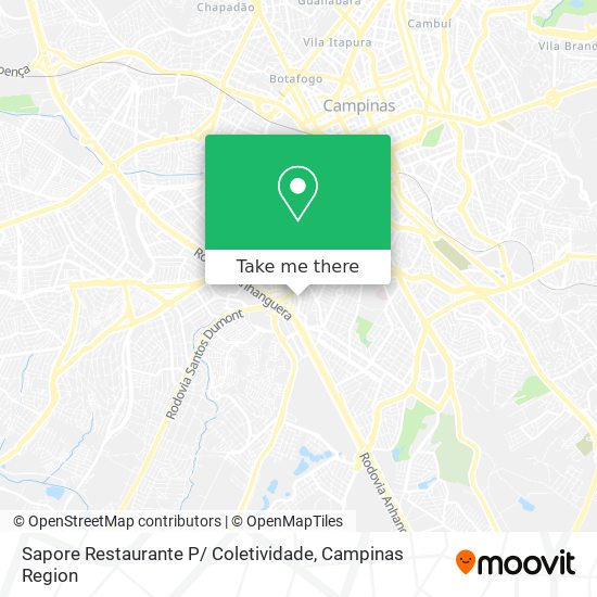 Sapore Restaurante P/ Coletividade map