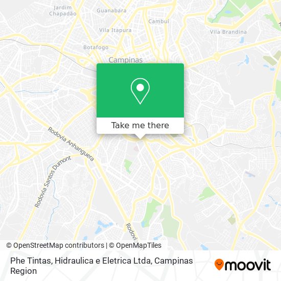 Phe Tintas, Hidraulica e Eletrica Ltda map