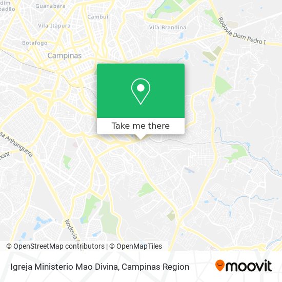 Igreja Ministerio Mao Divina map