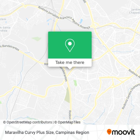 Maravilha Curvy Plus Size map