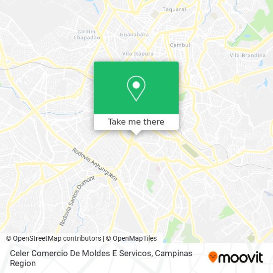 Celer Comercio De Moldes E Servicos map