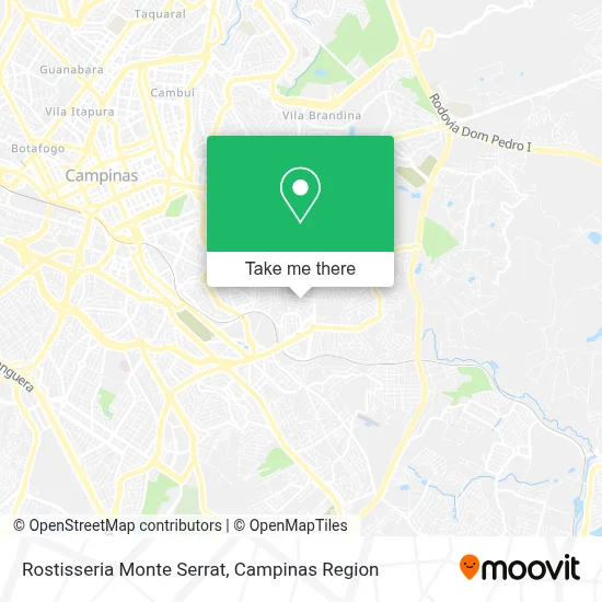 Rostisseria Monte Serrat map