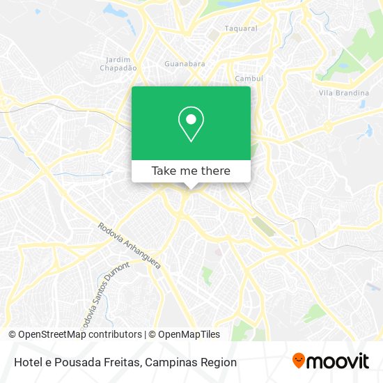 Hotel e Pousada Freitas map