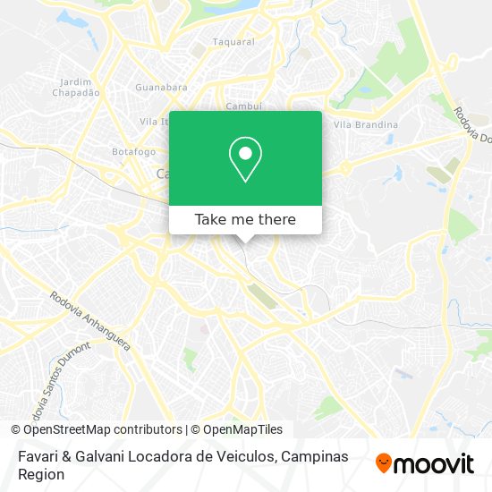 Favari & Galvani Locadora de Veiculos map