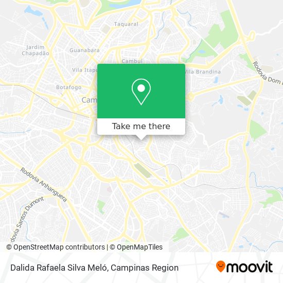 Dalida Rafaela Silva Meló map