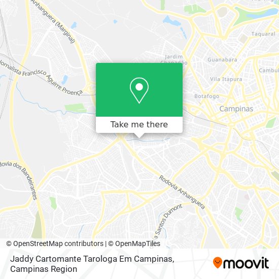 Jaddy Cartomante Tarologa Em Campinas map