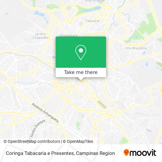 Coringa Tabacaria e Presentes map